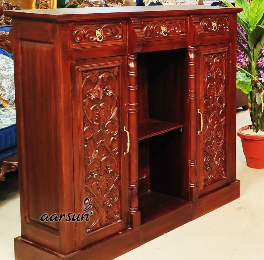   लकड़ी की बार कैबिनेट view 4