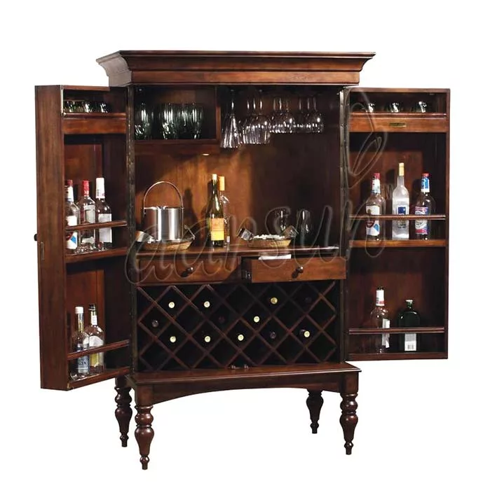 Antique Style Bar Cabinet