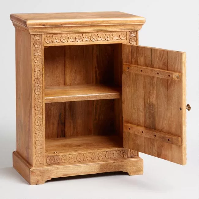 Handcrafted Wooden Cabinet view 4