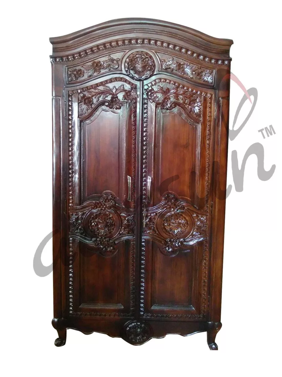 Handmade Wooden Wardrobe / Almirah view 4