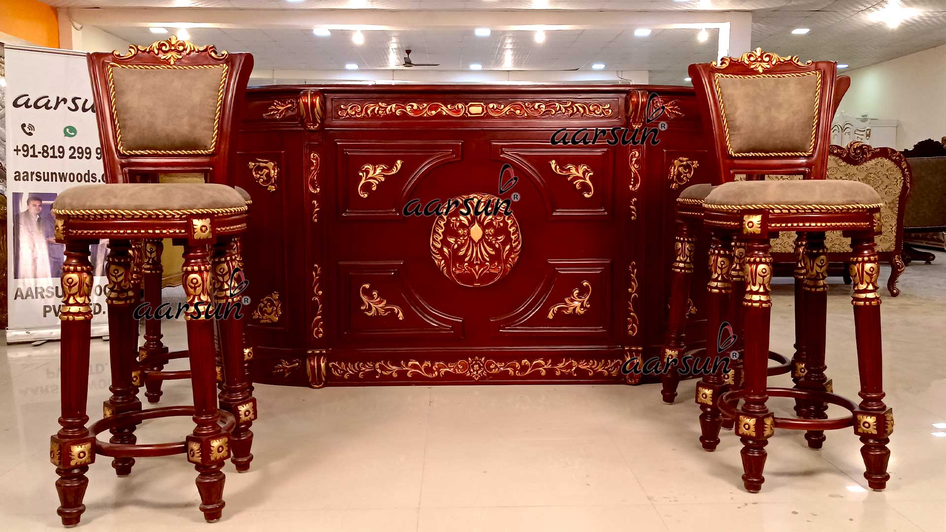 Latest Style Bar Cabinet view 3