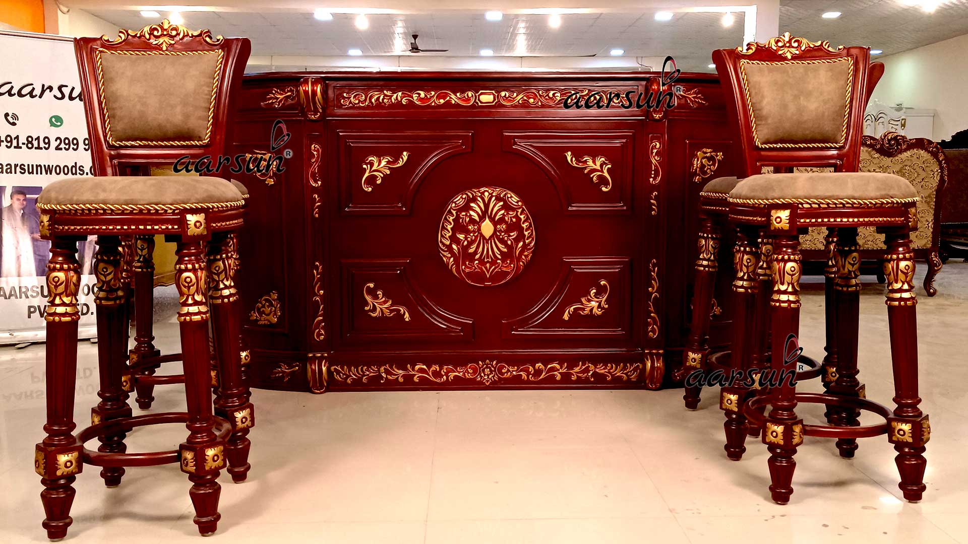 Latest Style Bar Cabinet view 9