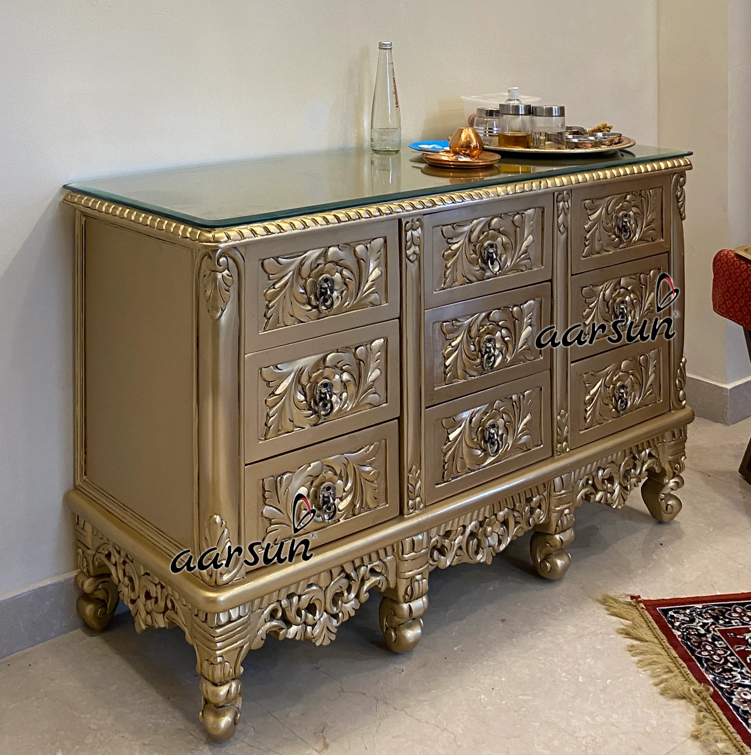 Premium Sideboard Cabinet with drawers view 3