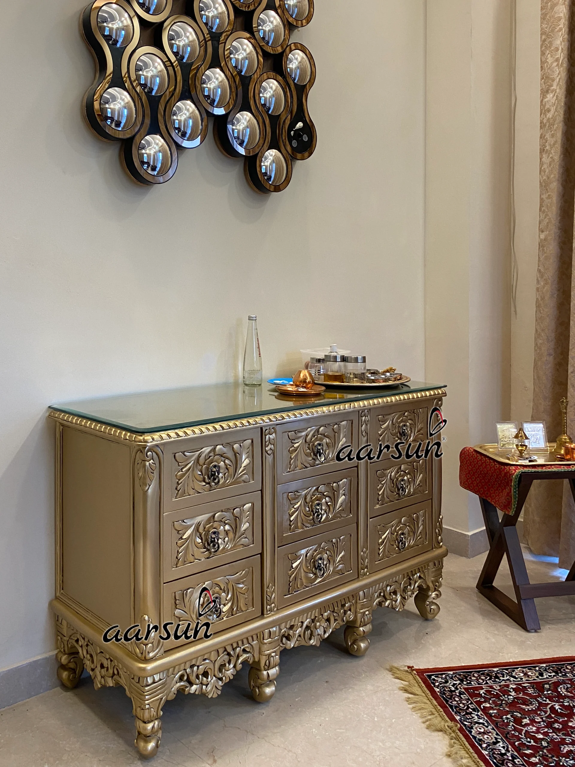 Premium Sideboard Cabinet with drawers view 4