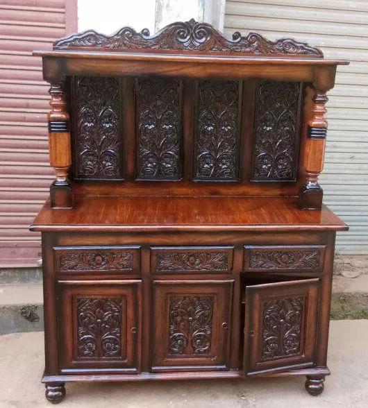 Traditional Wooden Cabinet view 3