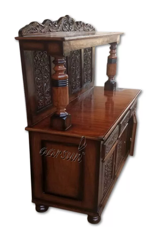 Traditional Wooden Cabinet view 4