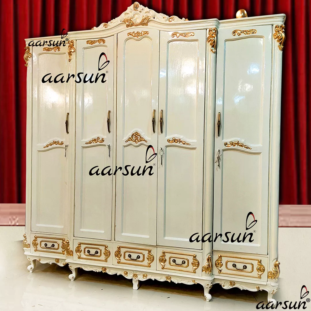 White Wooden Almirah