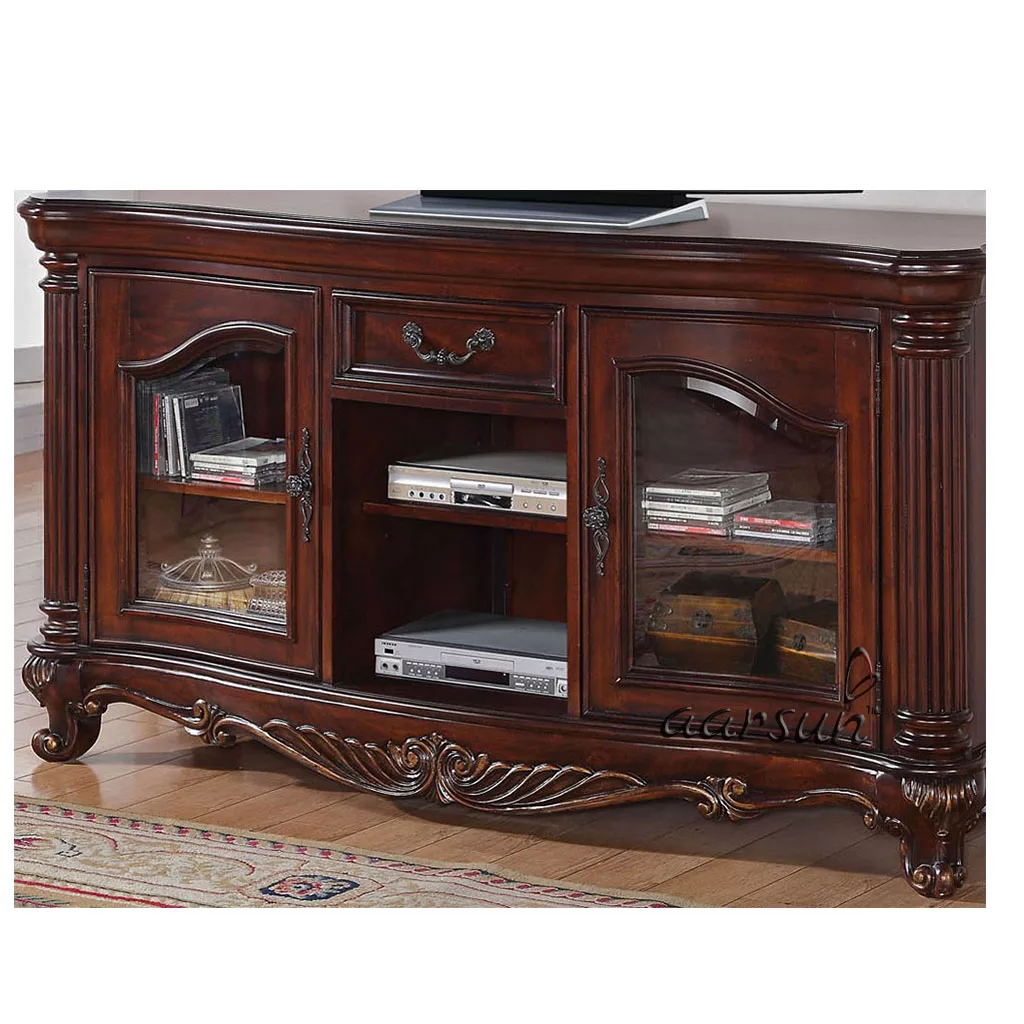 Wooden Antique Style TV Stand
