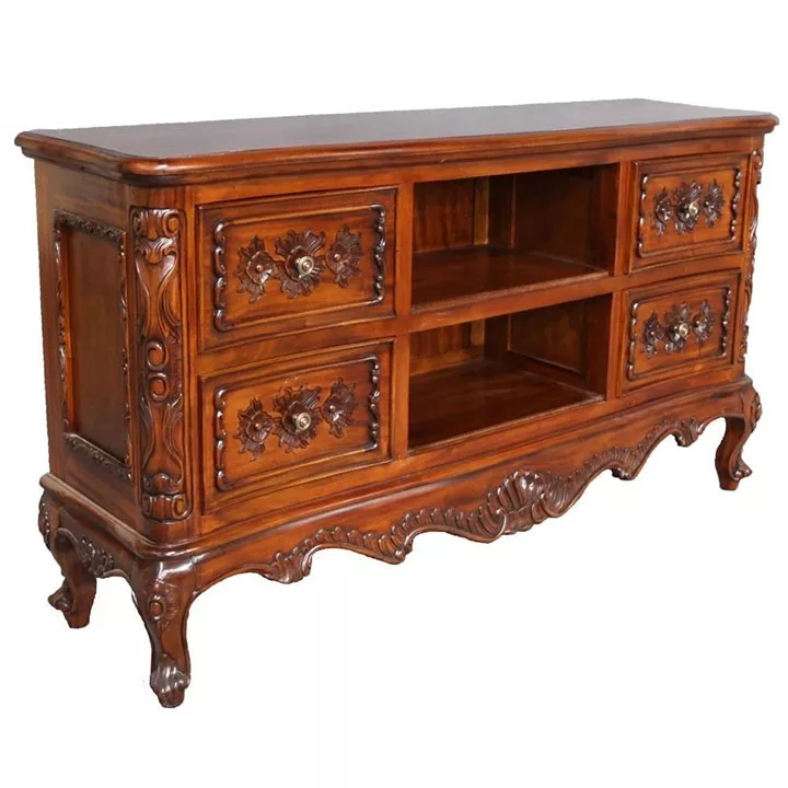 Wooden Led TV Stand / Cabinet view 3