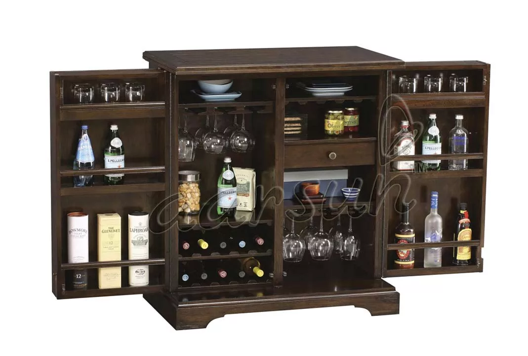 Wooden Stylish Bar Cabinet